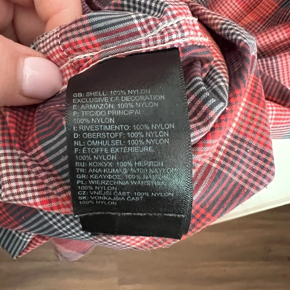 The North Face Mens Monanock Short Sleeve Button Up Shirt Multi Plaid Sz XXL - Picture 6 of 7